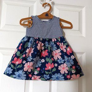 4 for $20 💖 | 9 M | Carter's floral and stripe dress